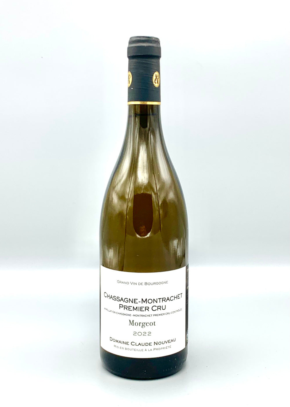 Wit | Chassagne-Montrachet Morgeot 1er cru 2022 | Claude Nouveau | Bourgogne - Frankrijk