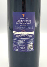 Afbeelding in Gallery-weergave laden, Rood | Brunello Riserva 2020 | Rabissi | Montalcino, Toscane, Italië
