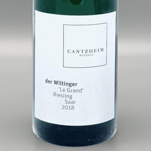 Wit | Der Wiltinger "Le Grand" 2018 | Weingut Cantzheim | Saar - Duitsland | 8,5 Hamersma