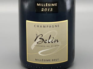Kado pakket Champagne Brut Millésime 2014, Belin France