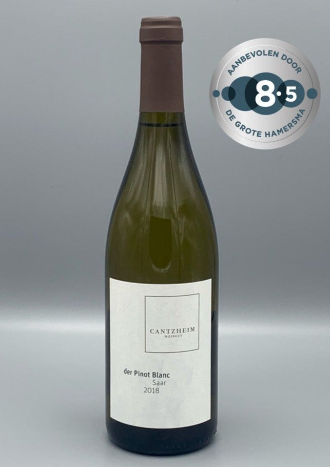 Wit | Der Pinot Blanc 2020 | Weingut Cantzheim | Saar - Duitsland | 8,5 Hamersma